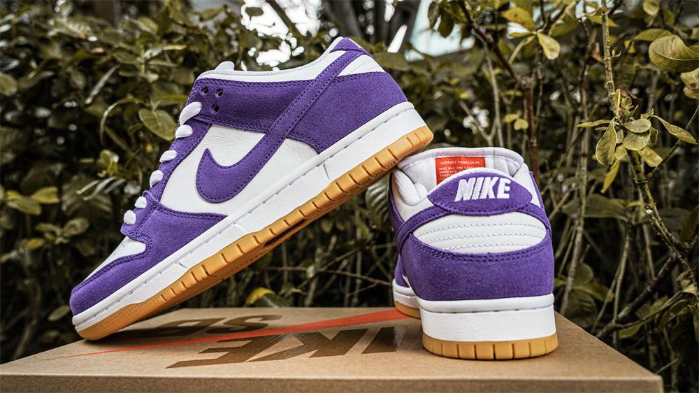 PK GOD Nike Dunk Low Pro ISO Orange Label Court Purple RETAIL MATERIALS READY TO SHIP